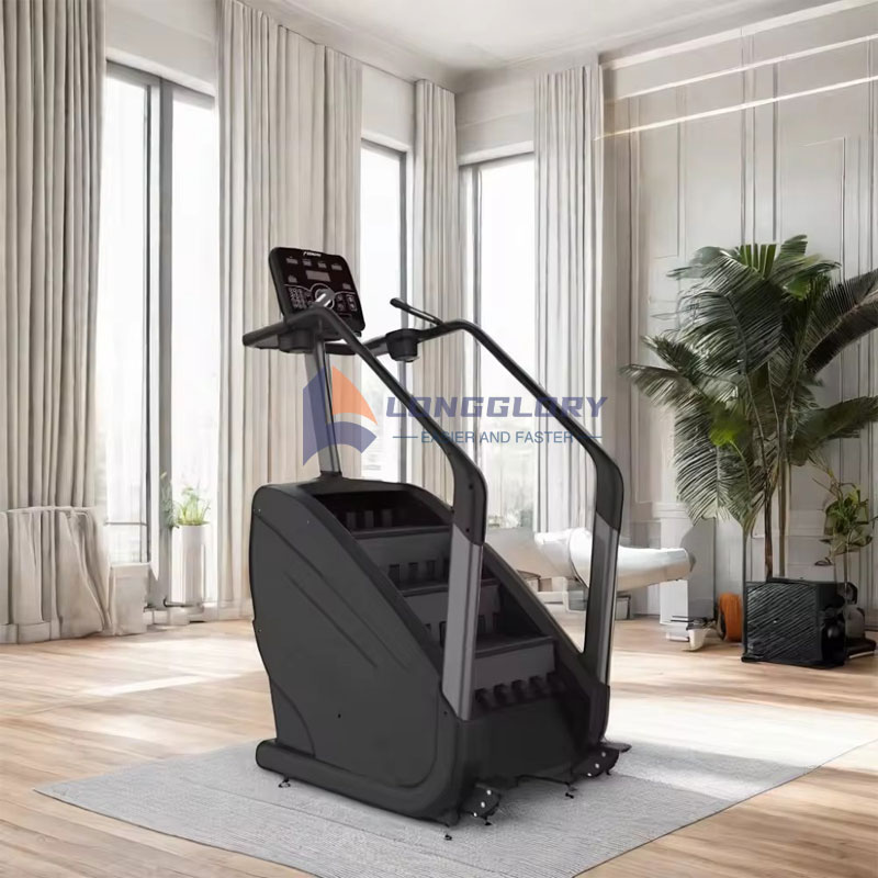 Echipamentul de fitness LongGlory Climbing Machine perturbă antrenamentul aerobic tradițional, urcând cu ușurință vârfurile de fitness!