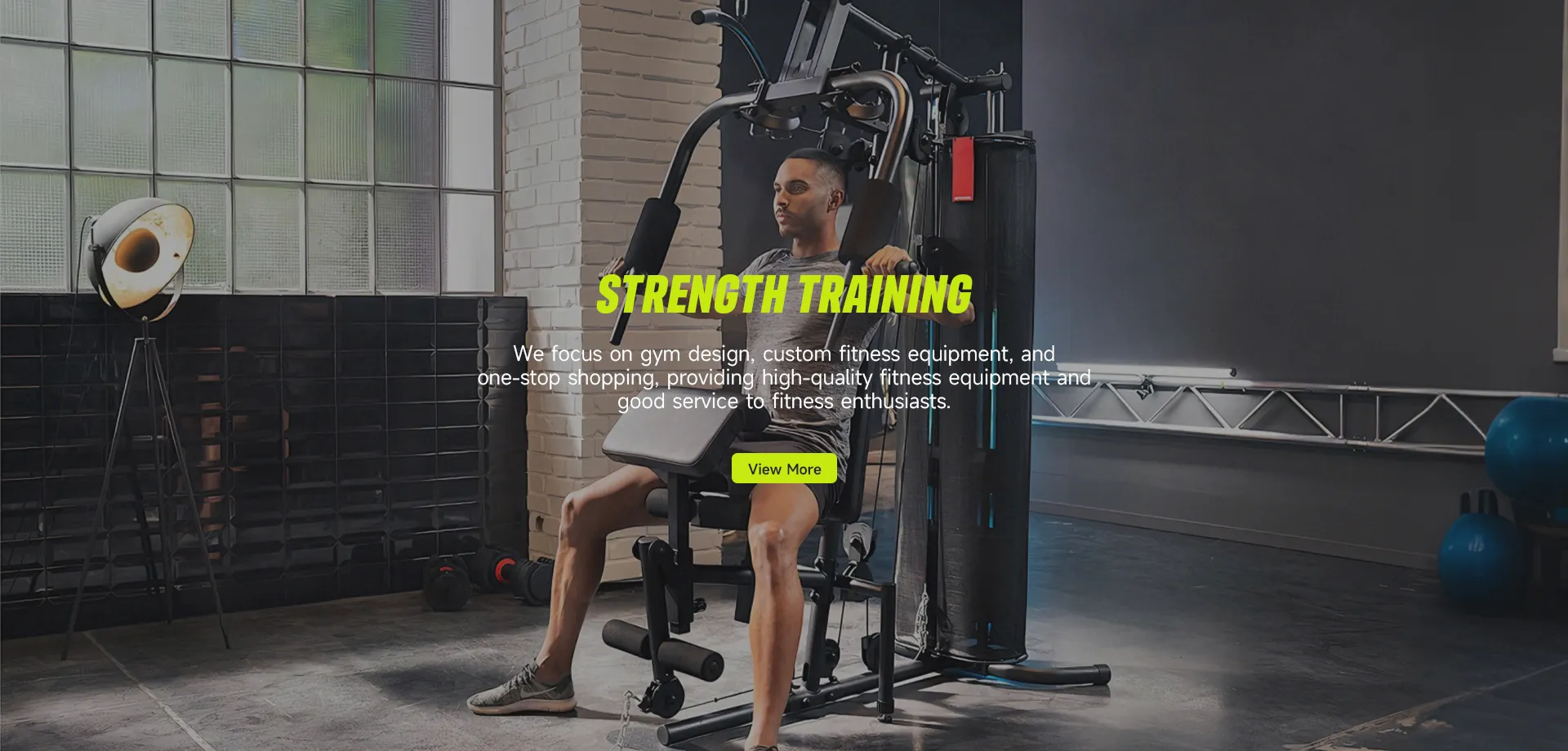 Mașină de antrenament de forță din China