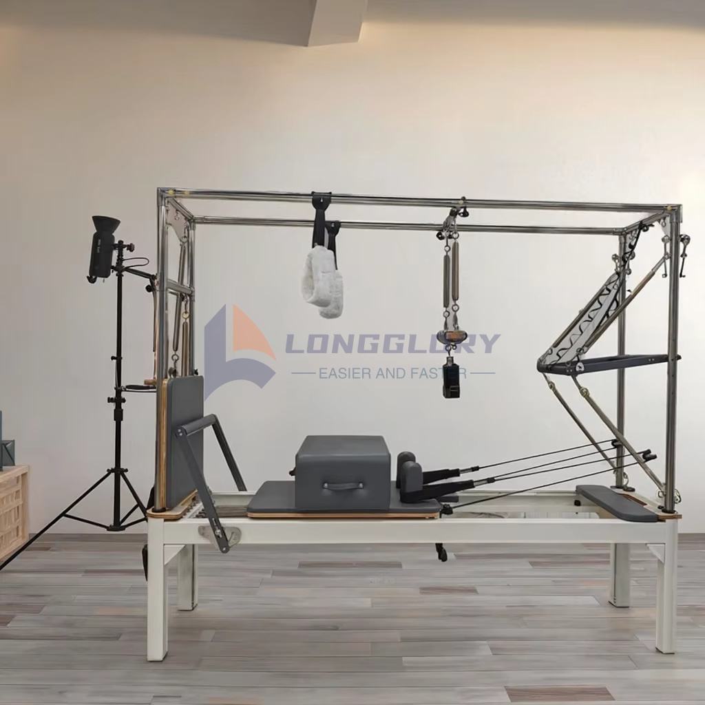Pilates de aluminiu 3 în 1 Cadillac Reformer