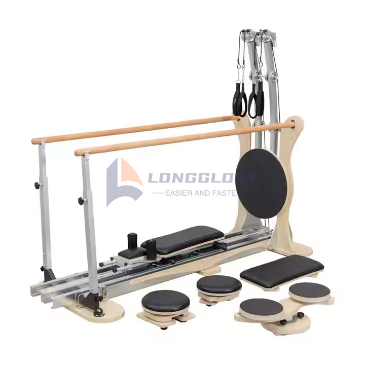 Turnul de scripete din aluminiu Pilates cu bord