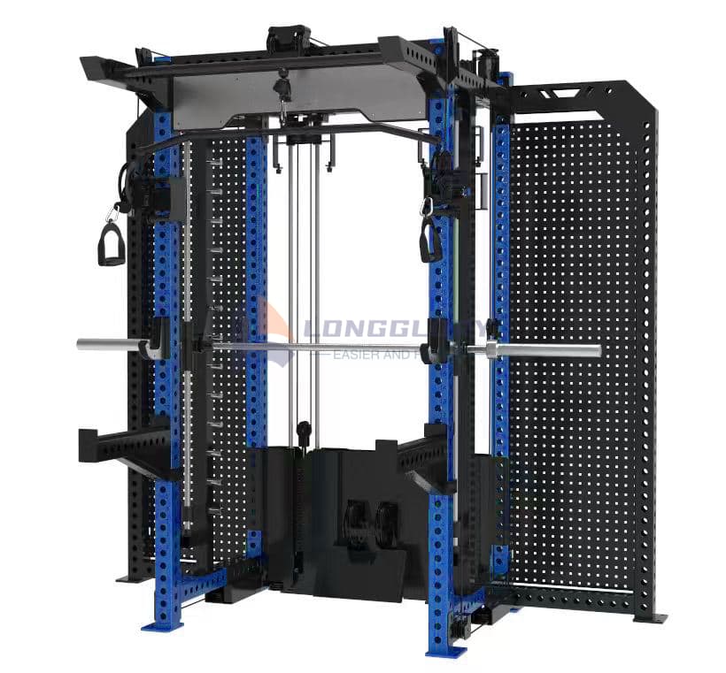 Raft comercial multifuncțional Smith Machine Power Rack