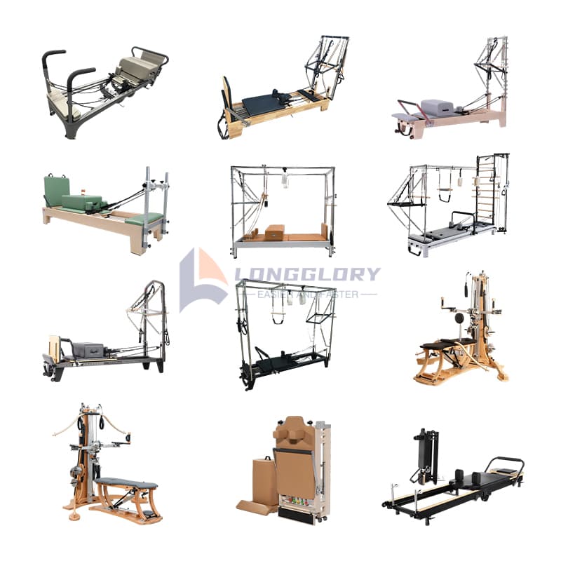 Design nou Pilates Reformer din aluminiu