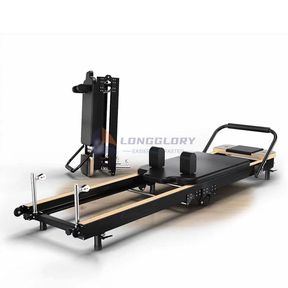 Yoga Maple Wood Pilates Reformer pliabil